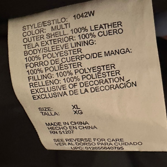 NASCAR Suede Bomber Jacket XL - Picture 6 of 7